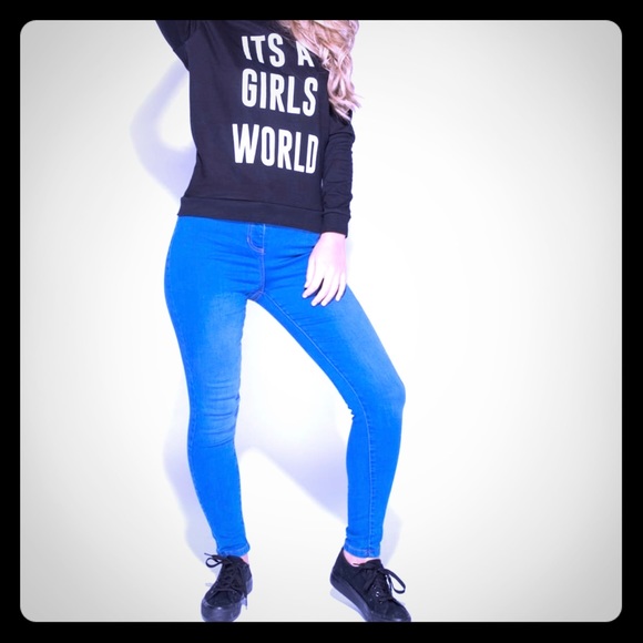 It’s A Girls World Sweatshirt - Picture 2 of 5